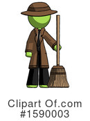 Green Design Mascot Clipart #1590003 by Leo Blanchette