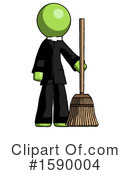 Green Design Mascot Clipart #1590004 by Leo Blanchette