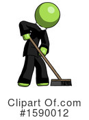 Green Design Mascot Clipart #1590012 by Leo Blanchette