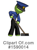 Green Design Mascot Clipart #1590014 by Leo Blanchette