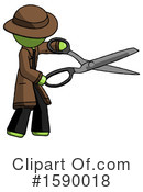 Green Design Mascot Clipart #1590018 by Leo Blanchette