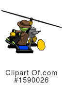 Green Design Mascot Clipart #1590026 by Leo Blanchette