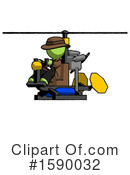 Green Design Mascot Clipart #1590032 by Leo Blanchette