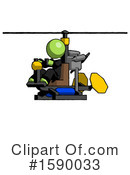 Green Design Mascot Clipart #1590033 by Leo Blanchette