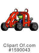 Green Design Mascot Clipart #1590043 by Leo Blanchette