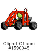Green Design Mascot Clipart #1590045 by Leo Blanchette