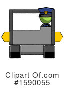 Green Design Mascot Clipart #1590055 by Leo Blanchette