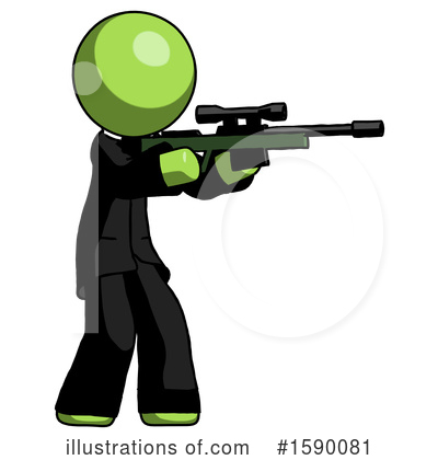 Royalty-Free (RF) Green Design Mascot Clipart Illustration by Leo Blanchette - Stock Sample #1590081