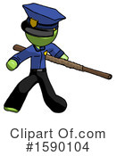 Green Design Mascot Clipart #1590104 by Leo Blanchette