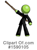 Green Design Mascot Clipart #1590105 by Leo Blanchette