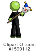 Green Design Mascot Clipart #1590112 by Leo Blanchette