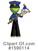 Green Design Mascot Clipart #1590114 by Leo Blanchette