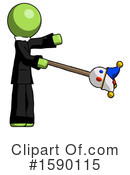 Green Design Mascot Clipart #1590115 by Leo Blanchette