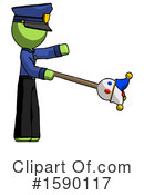 Green Design Mascot Clipart #1590117 by Leo Blanchette