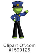 Green Design Mascot Clipart #1590125 by Leo Blanchette