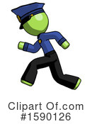 Green Design Mascot Clipart #1590126 by Leo Blanchette