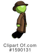 Green Design Mascot Clipart #1590131 by Leo Blanchette