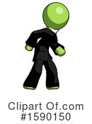 Green Design Mascot Clipart #1590150 by Leo Blanchette