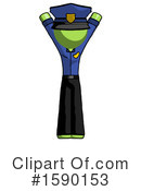 Green Design Mascot Clipart #1590153 by Leo Blanchette