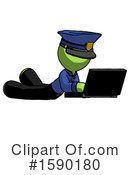 Green Design Mascot Clipart #1590180 by Leo Blanchette