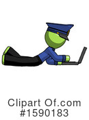 Green Design Mascot Clipart #1590183 by Leo Blanchette