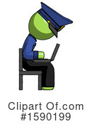Green Design Mascot Clipart #1590199 by Leo Blanchette