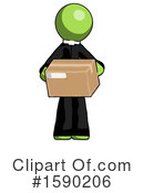 Green Design Mascot Clipart #1590206 by Leo Blanchette