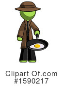 Green Design Mascot Clipart #1590217 by Leo Blanchette