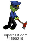 Green Design Mascot Clipart #1590219 by Leo Blanchette