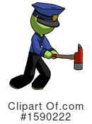 Green Design Mascot Clipart #1590222 by Leo Blanchette
