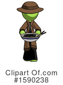 Green Design Mascot Clipart #1590238 by Leo Blanchette