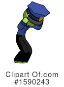 Green Design Mascot Clipart #1590243 by Leo Blanchette