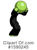 Green Design Mascot Clipart #1590245 by Leo Blanchette
