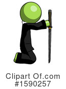 Green Design Mascot Clipart #1590257 by Leo Blanchette