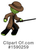 Green Design Mascot Clipart #1590259 by Leo Blanchette