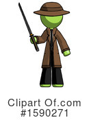 Green Design Mascot Clipart #1590271 by Leo Blanchette