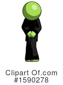 Green Design Mascot Clipart #1590278 by Leo Blanchette