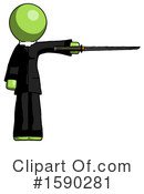 Green Design Mascot Clipart #1590281 by Leo Blanchette