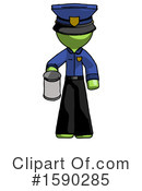 Green Design Mascot Clipart #1590285 by Leo Blanchette