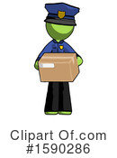 Green Design Mascot Clipart #1590286 by Leo Blanchette
