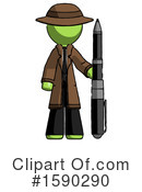 Green Design Mascot Clipart #1590290 by Leo Blanchette