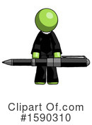 Green Design Mascot Clipart #1590310 by Leo Blanchette
