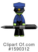 Green Design Mascot Clipart #1590312 by Leo Blanchette