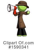 Green Design Mascot Clipart #1590341 by Leo Blanchette