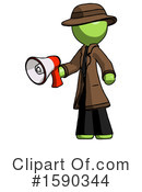 Green Design Mascot Clipart #1590344 by Leo Blanchette