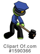 Green Design Mascot Clipart #1590366 by Leo Blanchette