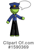Green Design Mascot Clipart #1590369 by Leo Blanchette