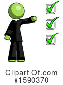 Green Design Mascot Clipart #1590370 by Leo Blanchette