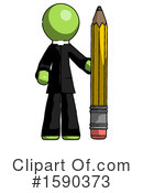 Green Design Mascot Clipart #1590373 by Leo Blanchette