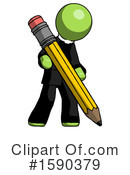 Green Design Mascot Clipart #1590379 by Leo Blanchette